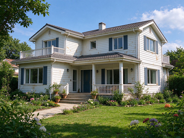 What is the lifespan of a light-gauge steel villa? What are the key points for routine maintenance?